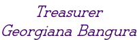 Treasurer Georgiana Bangura